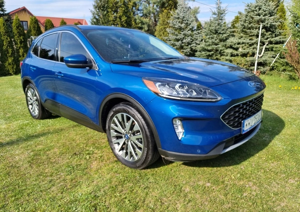 Ford Kuga cena 117000 przebieg: 18000, rok produkcji 2022 z Poręba małe 497